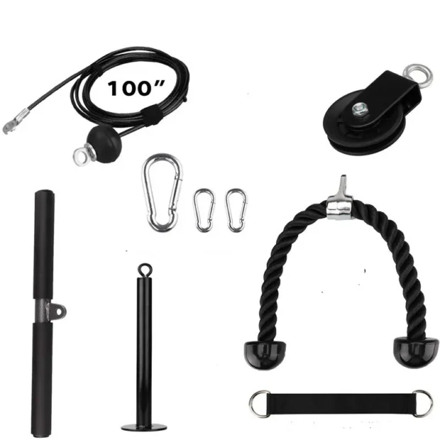 Triceps Cable Gym Fitness