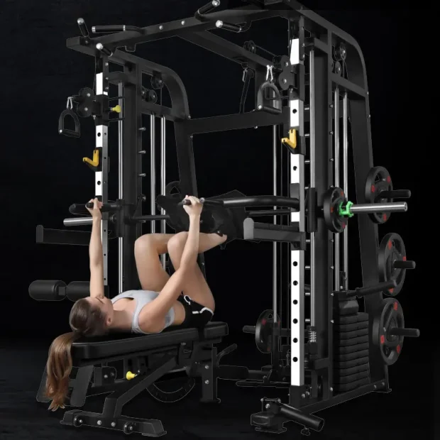 Multifunctional Smith Machine for Comprehensive Gym Training