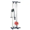 Pulldown Machine with Adjustable Weights and Pulley System