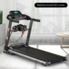 Ultra-Silent Foldable Electric Treadmill for Commercial and Home Fitness