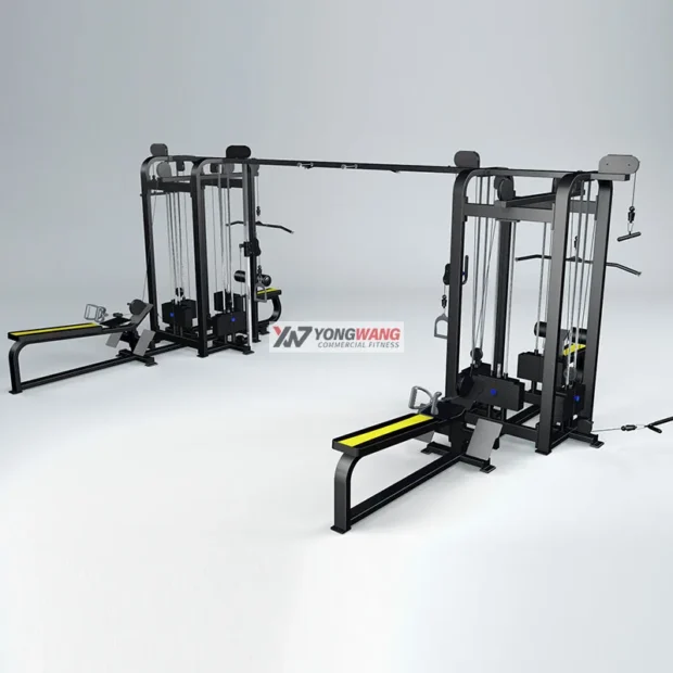 8-in-1 Multi-Functional Cable Training System Gym Fitness machine