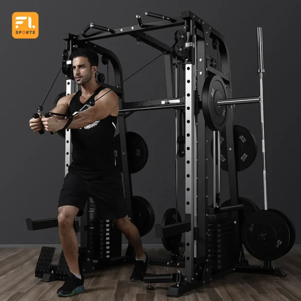 Smith Machine Squat and Press Stand for Home and Commercial Use